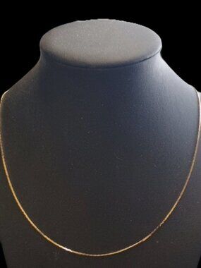Delicate Gold Plated Chain Necklace for Women - Everyday Minimalist